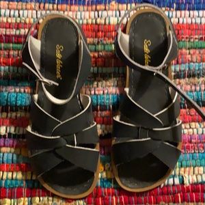 Black sandals